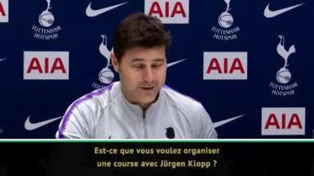 15e j. - Pochettino : Je cours plus vite que Klopp !
