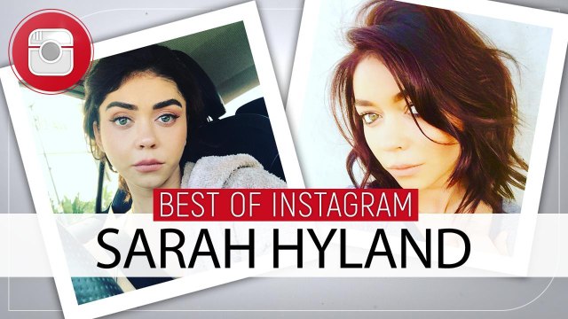 Tournages, amis, glamour... Le best-of Instagram de Sarah Hyland (Modern Family) !