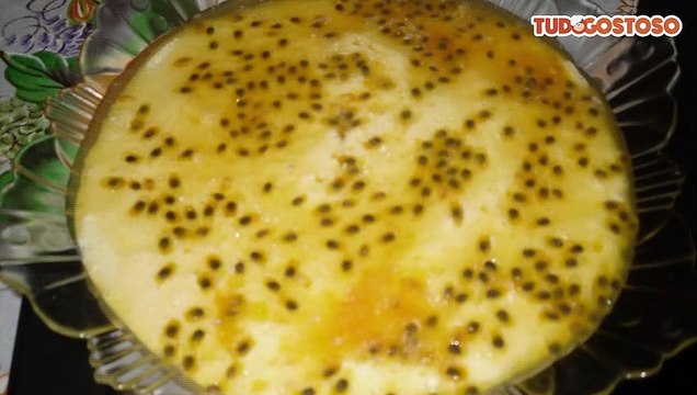 Mousse fácil de maracujá