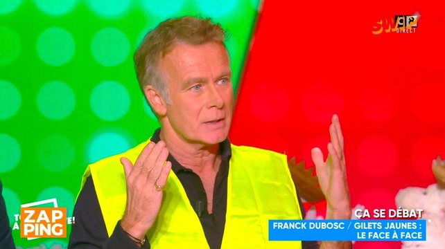 Dévasté , Franck Dubosc s'explique après sa vidéo polémique sur les Gilets jaunes