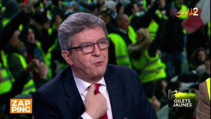 Gilets jaunes : Jean-Luc Mélenchon très virulent à l'égard de Thomas Sotto dans l'Édition spéciale