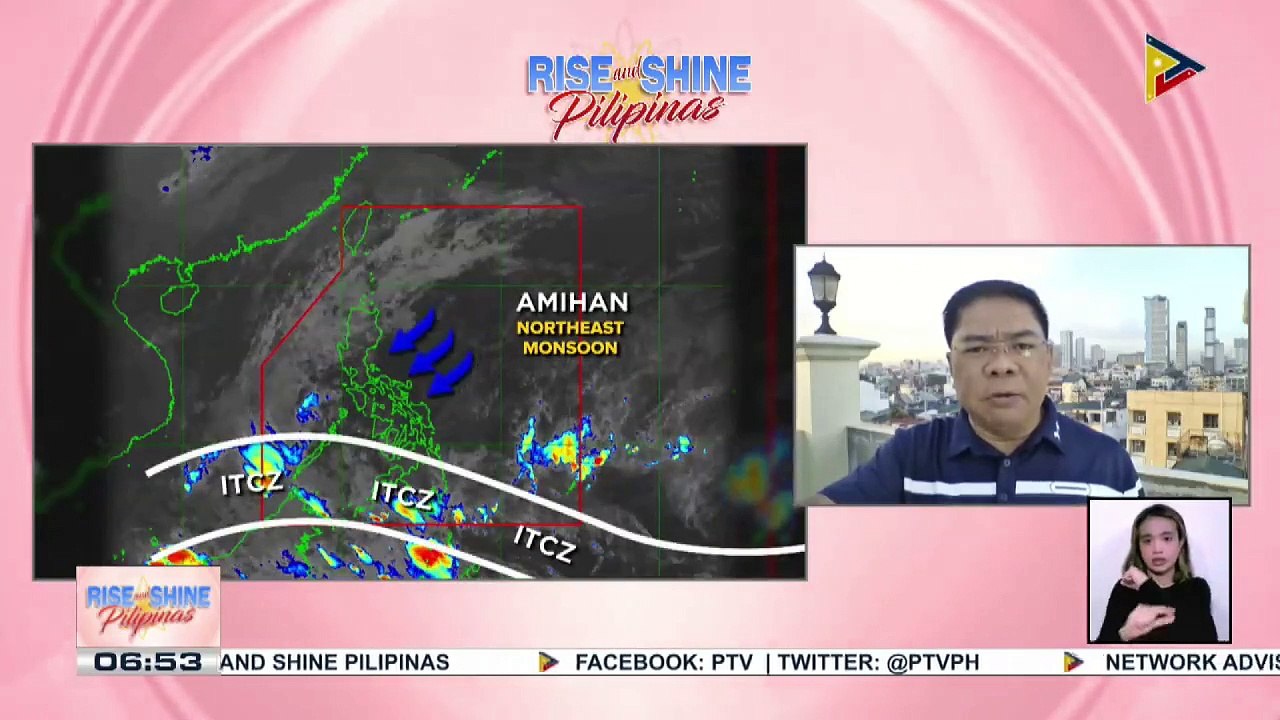 INFO WEATHER | Hanging amihan, patuloy na nakaaapekto sa iba't-ibang bahagi ng bansa