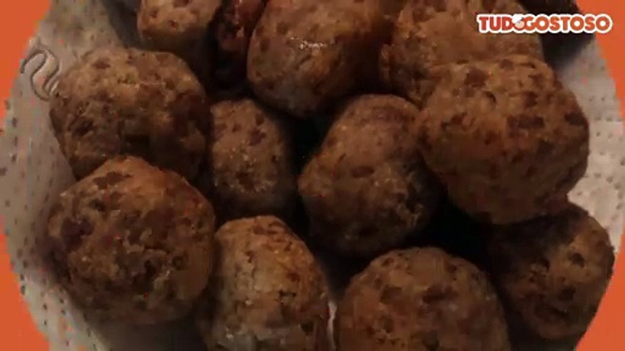 Bolinhos de farinha de mandioca