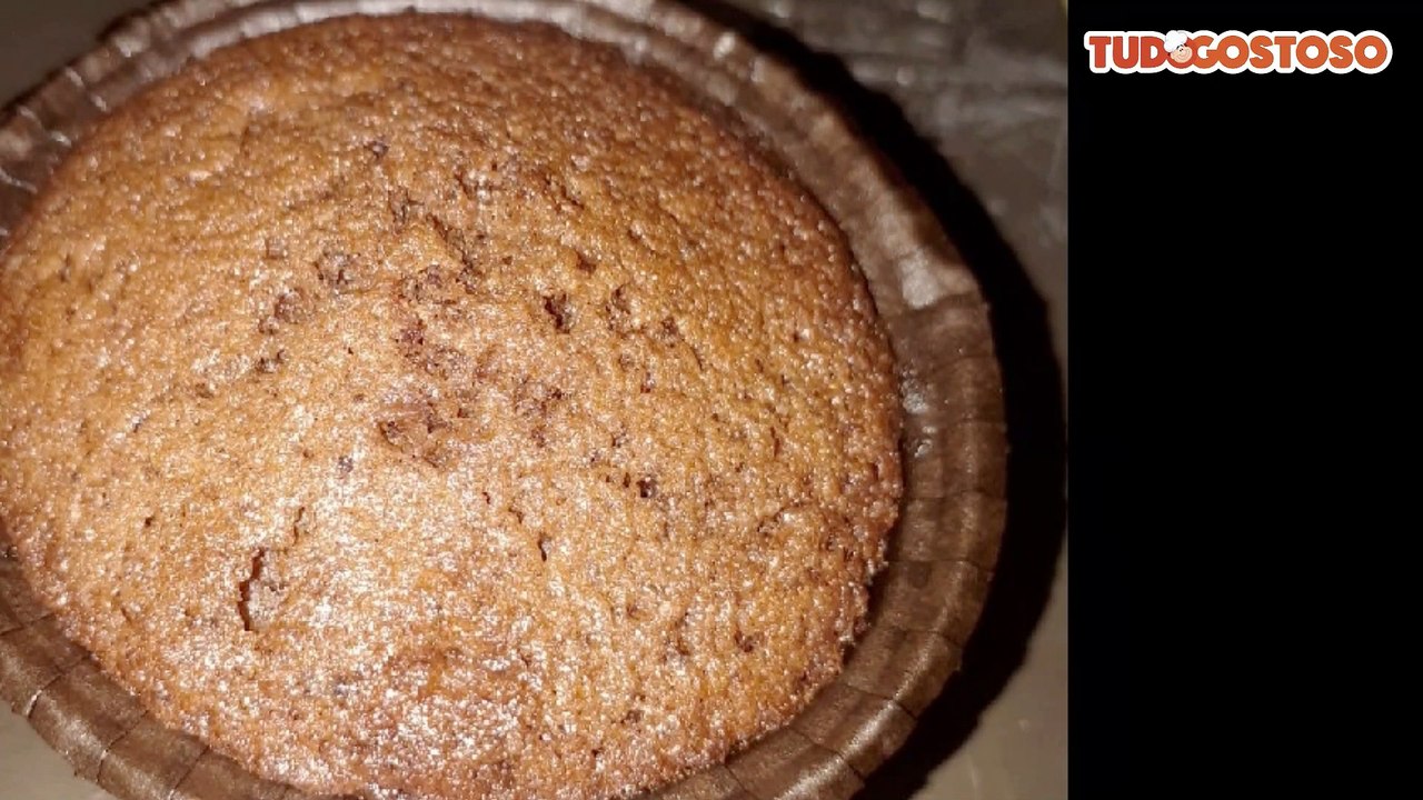 Mini bolo de chocolate
