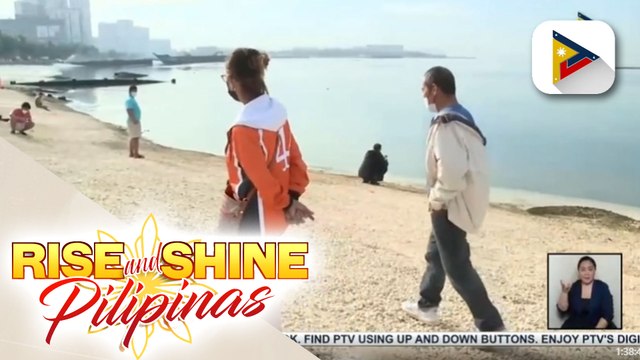 Manila Baywalk Dolomite Beach, bukas na muli sa publiko; Mga bibisita sa Dolomite Beach, hinikayat na mag-register online