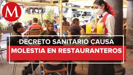 Restauranteros de Tamaulipas, inconformes por nuevo decreto