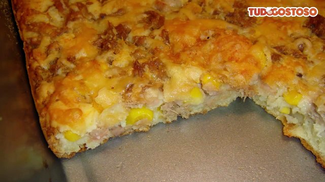 Torta fácil de atum