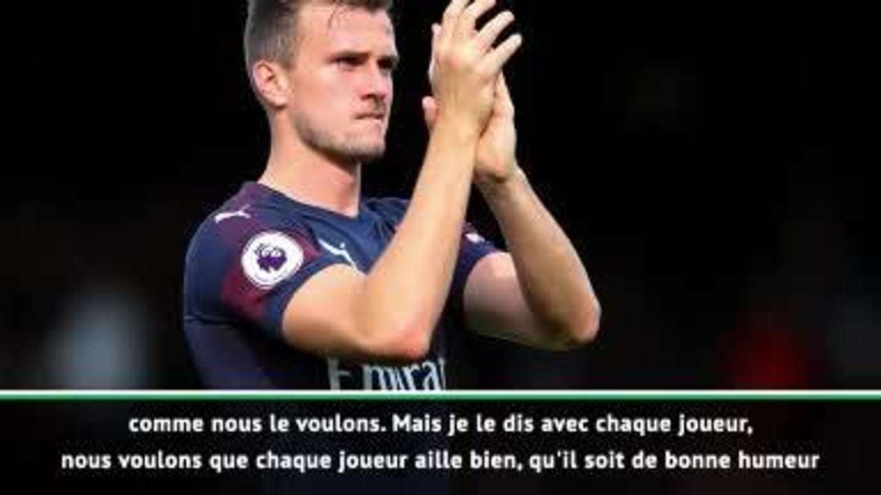 13e j. - Emery : "Rob Holding s'améliore"