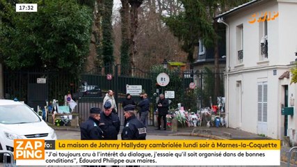 La maison de Johnny Hallyday cambriolée à Marnes-la-Coquette