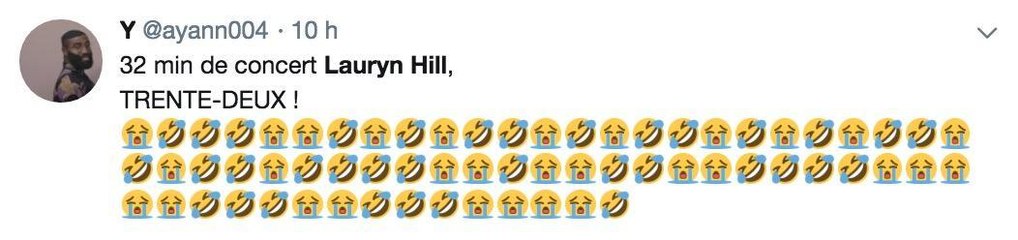 Les internautes furieux contre Lauryn Hill après son concert fiasco à Bercy