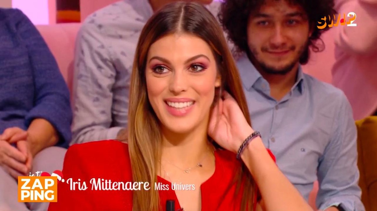 Iris Mittenaere révèle avoir caché son porte-bonheur dans un endroit (très) intime lors de Miss France 2016