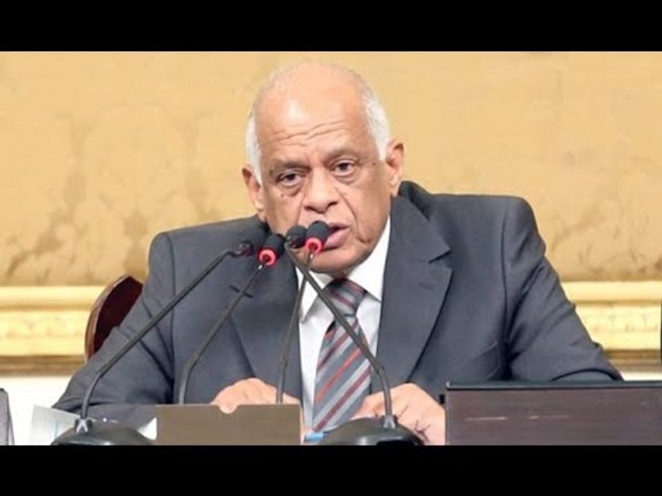 كلمة الدكتور علي عبدالعال رئيس مجلس النواب في خ...
