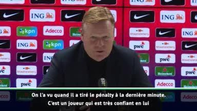 Pays-Bas - Koeman : Depay est en pleine confiance