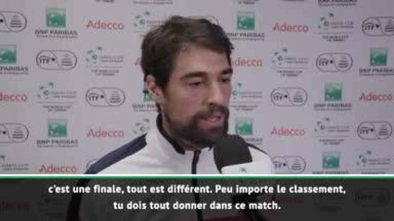 Finale - Chardy : "Un match difficile pour moi"