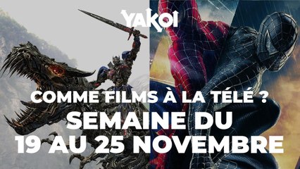 Yakoi comme films à regarder à la télé cette semaine (du lundi 19 au dimanche 25 novembre ) ?