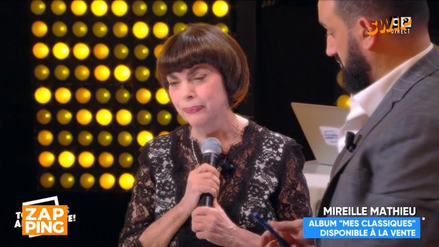 TPMP : Mireille Mathieu en larmes sur le plateau en évoquant ses parents décédés