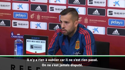 Espagne - Alba : "Aucun problème avec Luis Enrique"