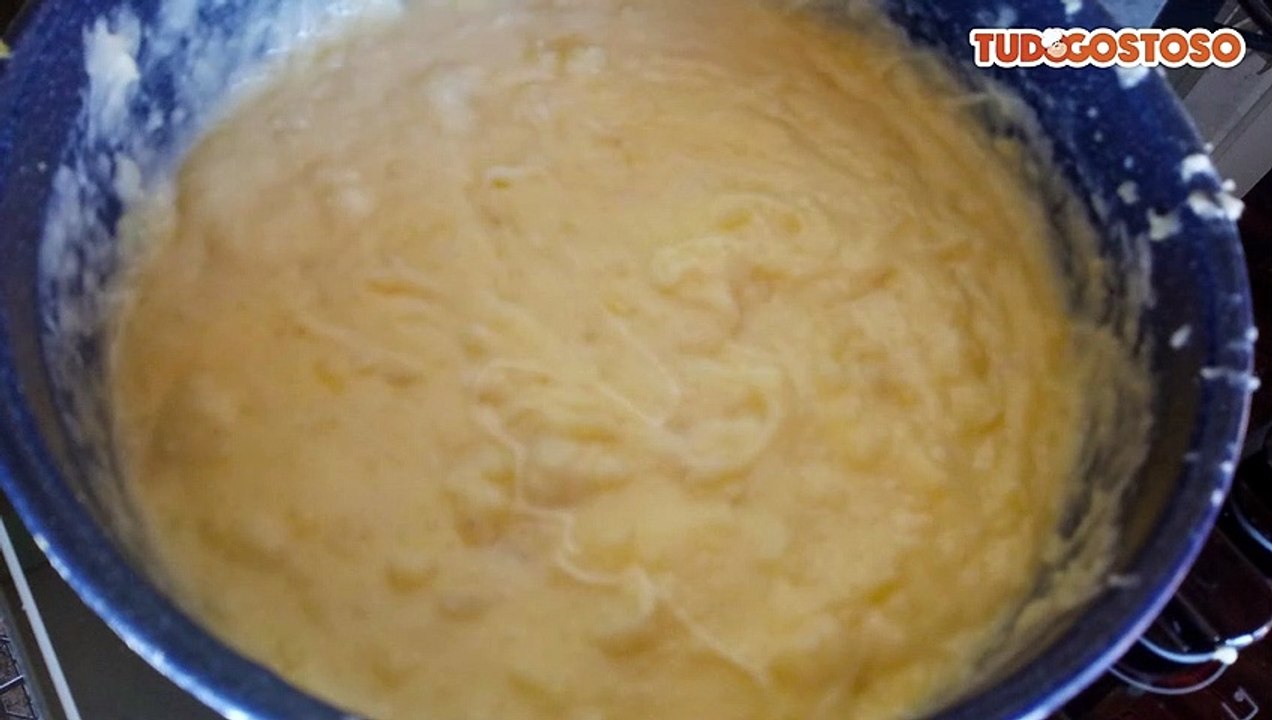 Purê de batata com queijo