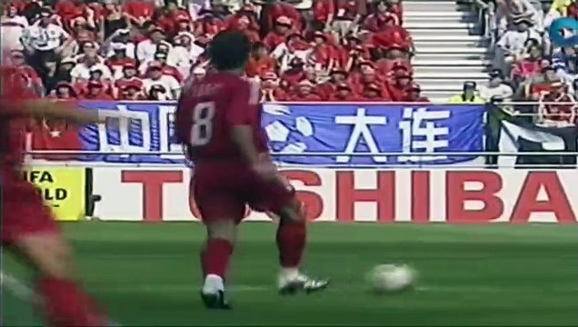 الشوط الاول مباراة تركيا و الصين 3-0 كاس العالم 2002