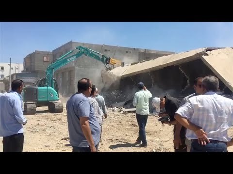 حملة مكبرة لإزالة التعديات على أملاك الدولة بكفر الشيخ