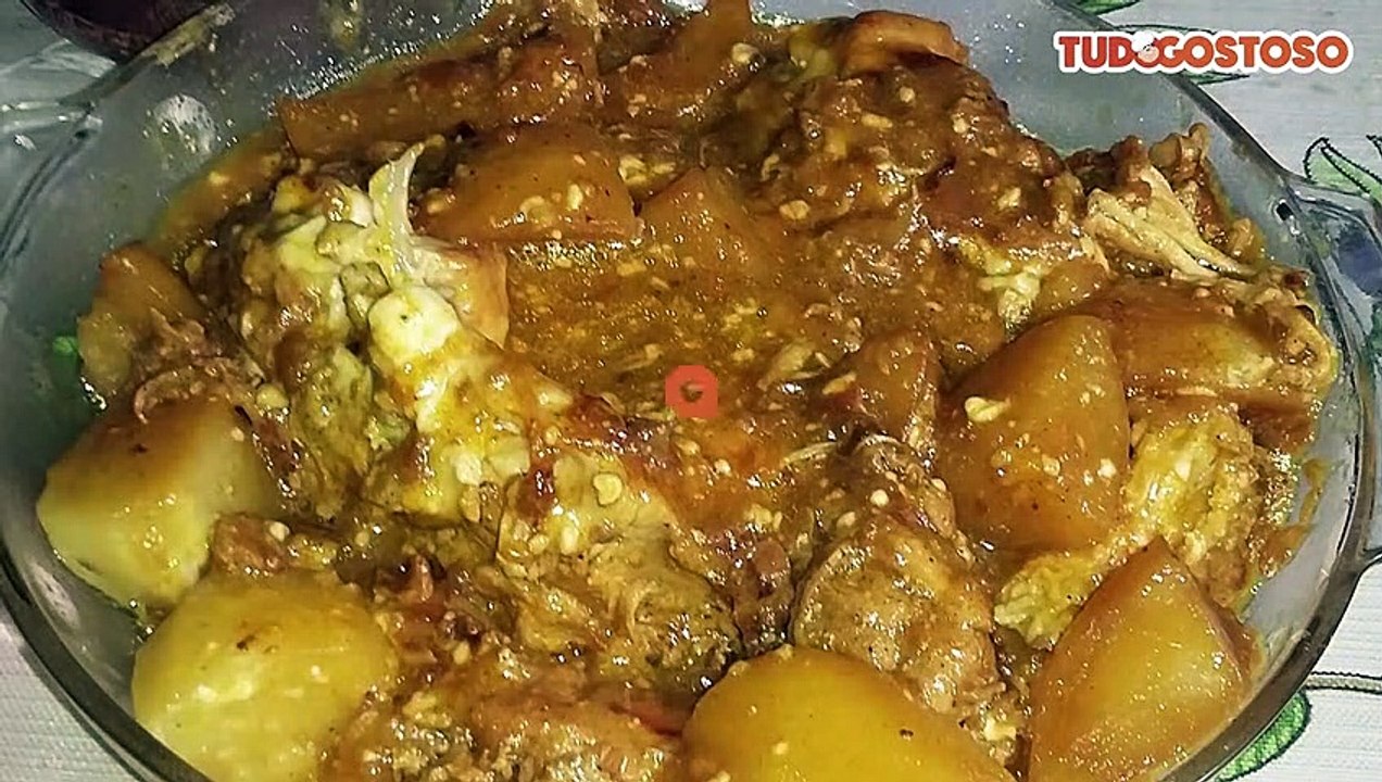 Peito de frango na panela de pressão