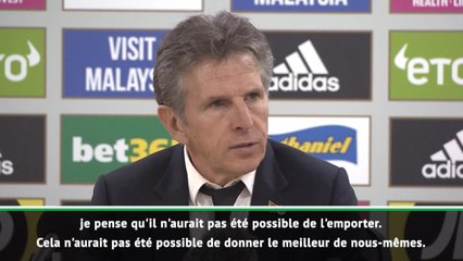 11e j. - Puel : "Honorer notre président après une semaine difficile..."
