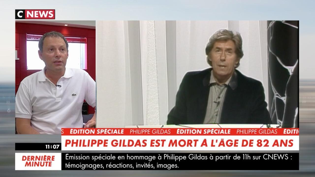 Marc-Olivier Fogiel sur Philippe Gildas : "Il ne regardait personne ni rien de haut"