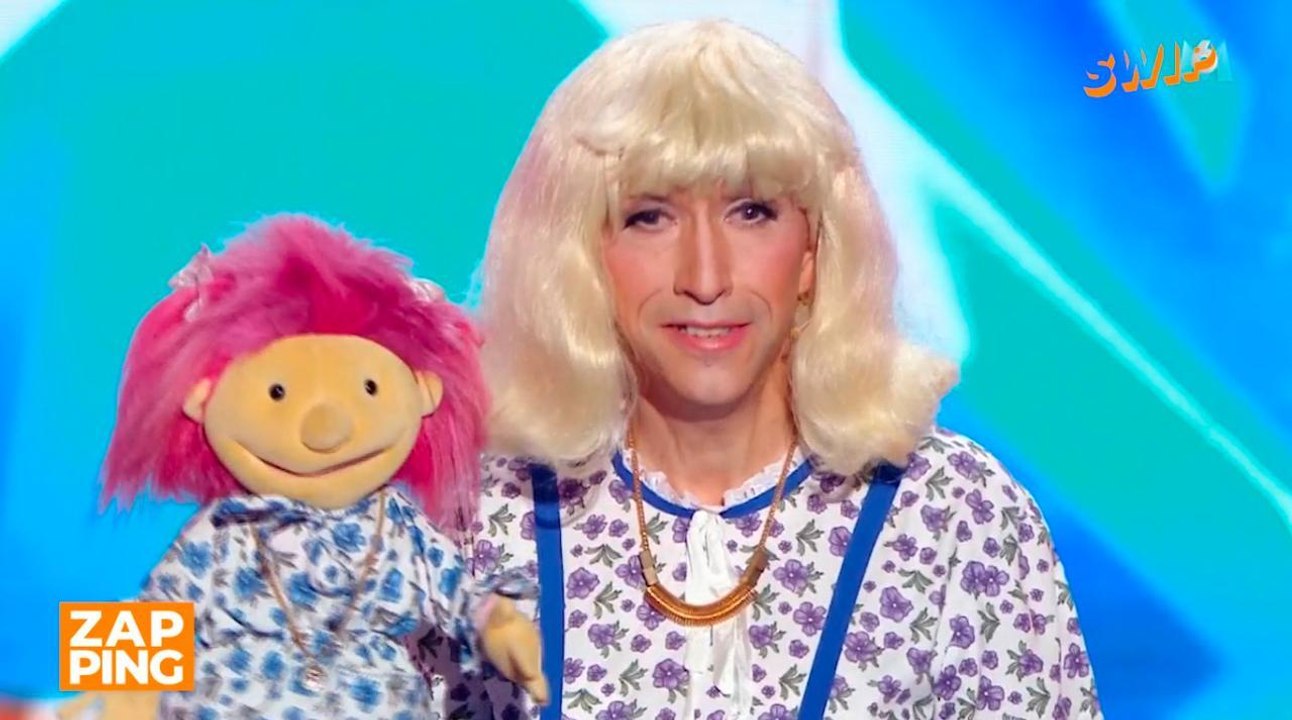 Quand un incroyable talent déconcerte les membres du jury avec son déguisement et son numéro étrange... Le zapping malaise