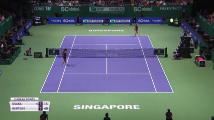 Masters - Osaka abandonne face à Bertens