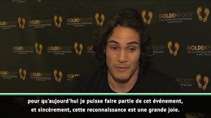 SOCIAL: Football: Ligue 1: PSG - Cavani "Cette reconnaissance est une grande joie"