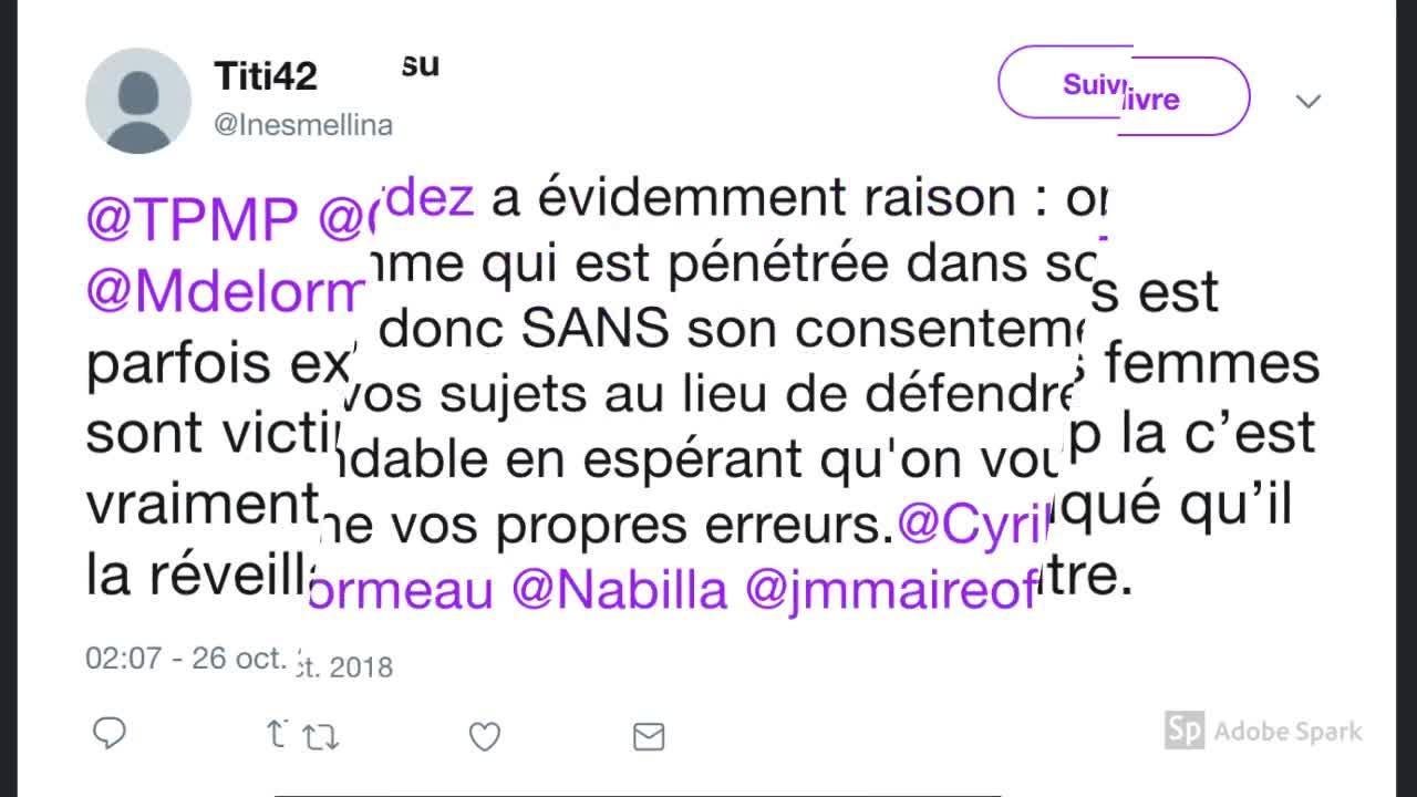 TPMP : les internautes prennent la défense de Gilles Verdez après les propos des chroniqueurs sur le viol conjugal