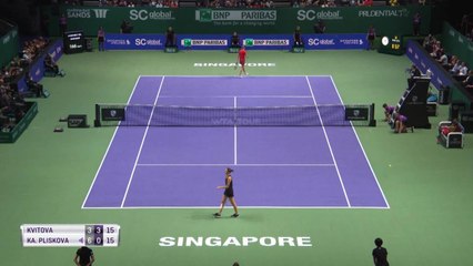 Masters - Pliskova rallie les demi-finales