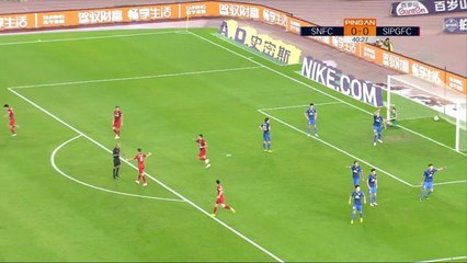 Chine - Shanghai SIPG tenu en échec
