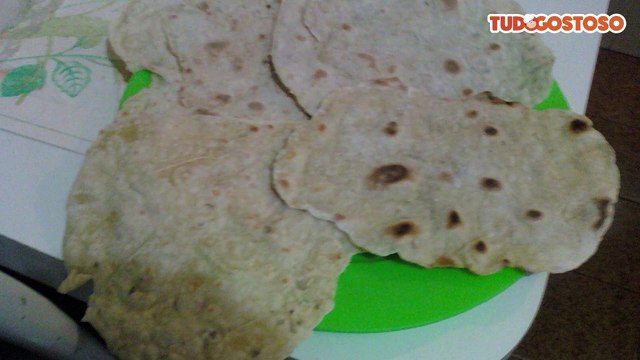 Pão de frigideira (pão ázimo - sem fermento)