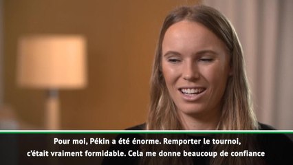 Masters - Wozniacki : "Ce ne sera pas facile de défendre mon titre"