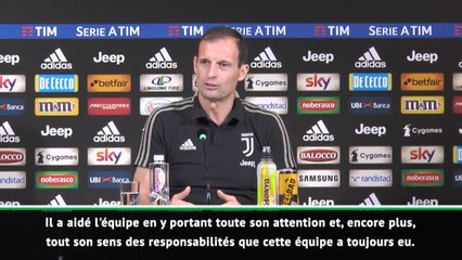 Juventus - Allegri : "Ronaldo est à la disposition de l'équipe"