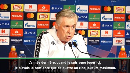 Groupe C - Ancelotti : "Beaucoup de choses ont changé pour moi"