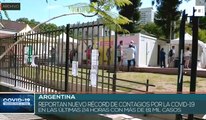 teleSUR Noticias 22:30 04-01: Argentina alcanza nuevo récord de contagio diarios por Covid- 19