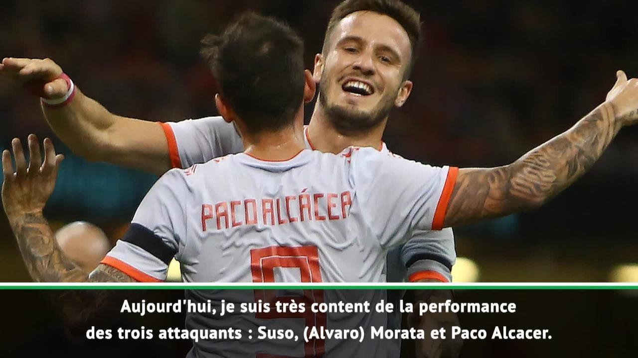 Amical - Enrique "heureux" de la performance de ses attaquants