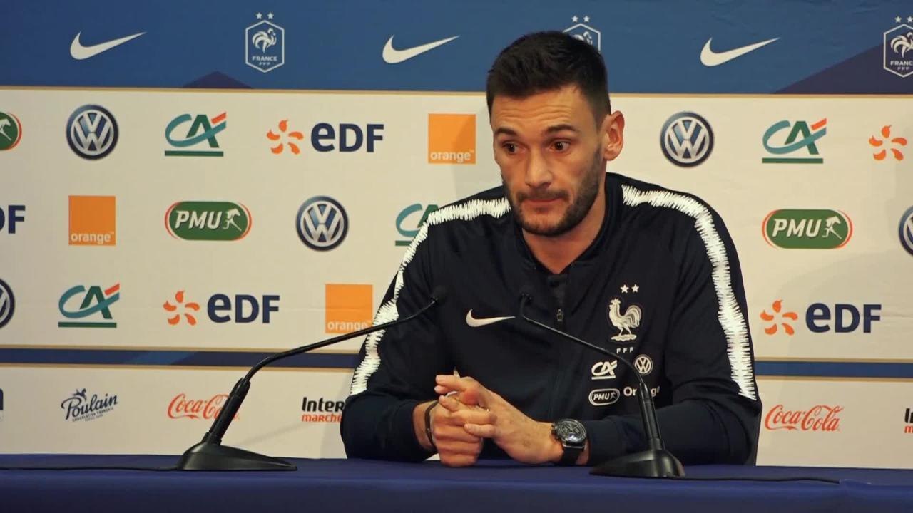 Bleus - Lloris chat noir de l'OL ? ''Je n'ai vu que la seconde période de PSG-Lyon''