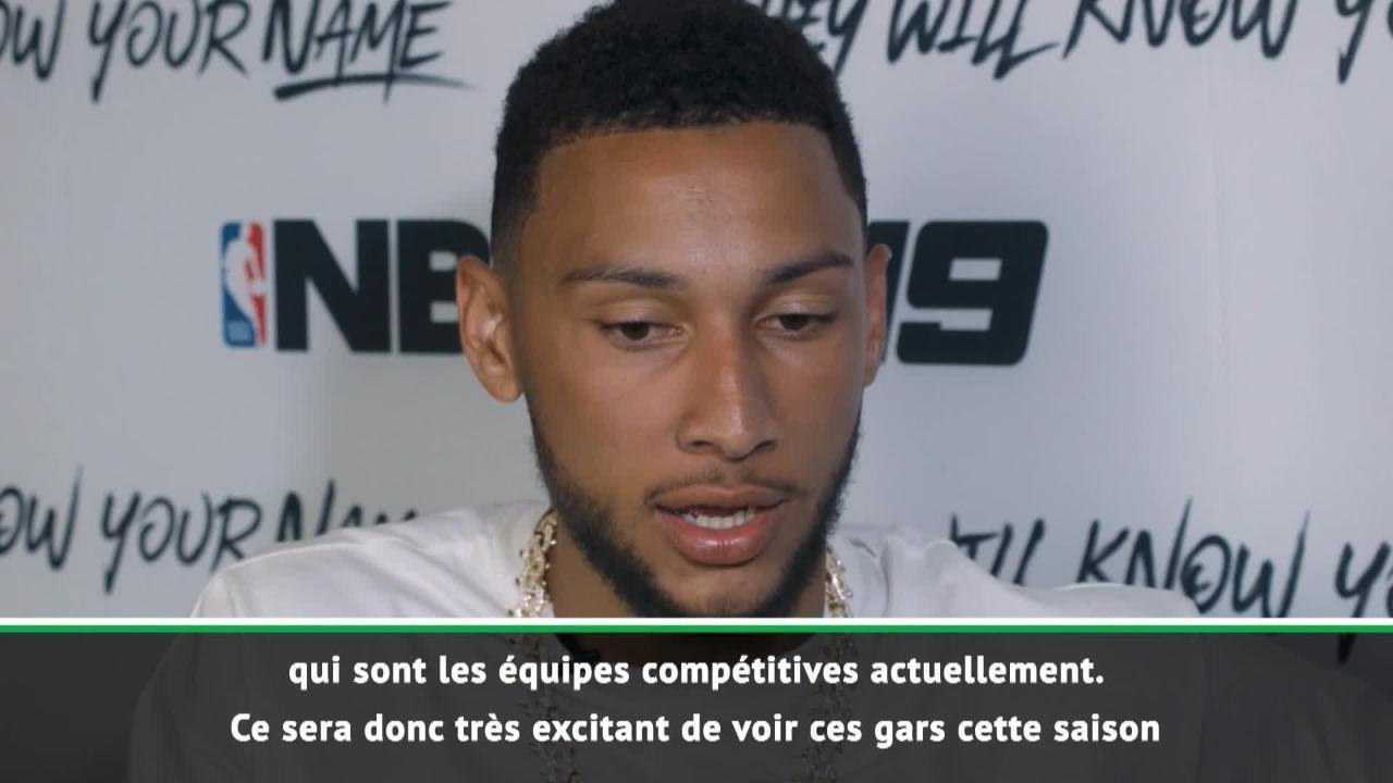 76ers - Simmons : "La Conférence Est va être compétitive"