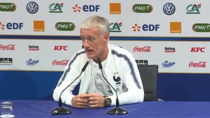Bleus - Deschamps : ''Lacazette ? Qu'il continue''