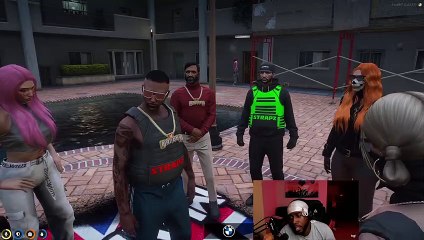 The Mandem and the Angels have Meeting at MDM Block - GTA RP NoPixel 3.1