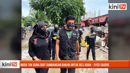 Muda tak guna duit sumbangan banjir untuk beli arak - Syed Saddiq