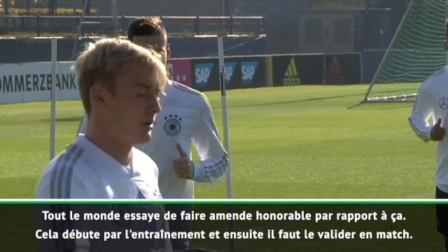 Allemagne - Draxler : ''Faire amende honorable''