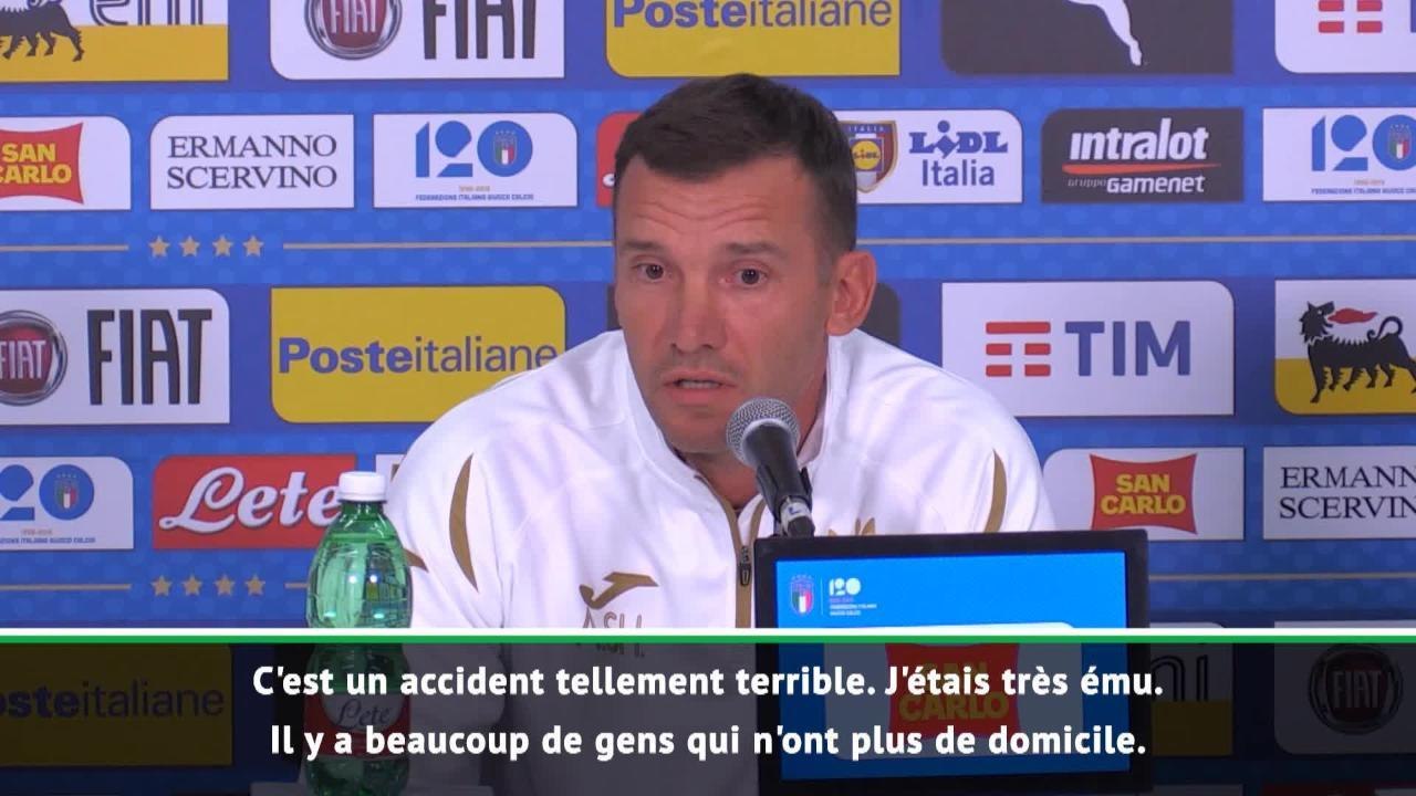 Amical - Chevtchenko : "Le pont Morandi, un accident tellement terrible"