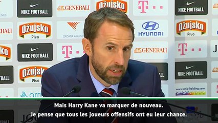 Angleterre - Southgate : "Kane va marquer de nouveau"