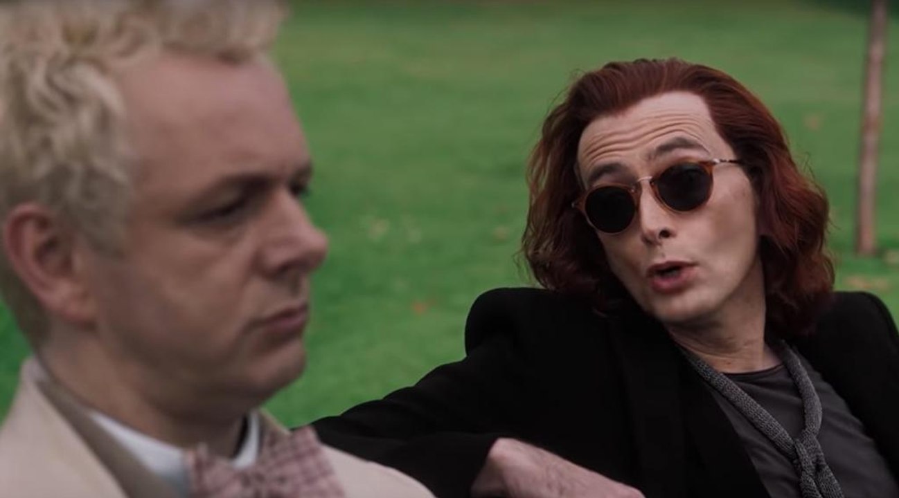 Good Omens (Amazon Prime Video) : premier trailer de la nouvelle série complètement décalée de David Tennant et Jon Hamm