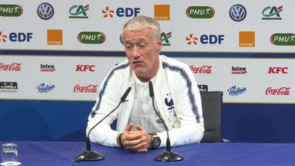 Bleus - Deschamps : ''Mbappé est hors catégorie''