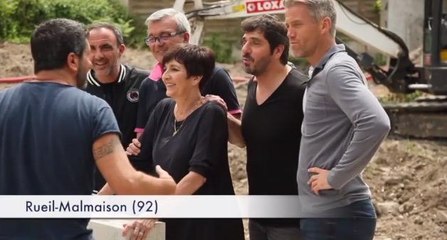 Pose de la première pierre de la maison Grégory Lemarchal